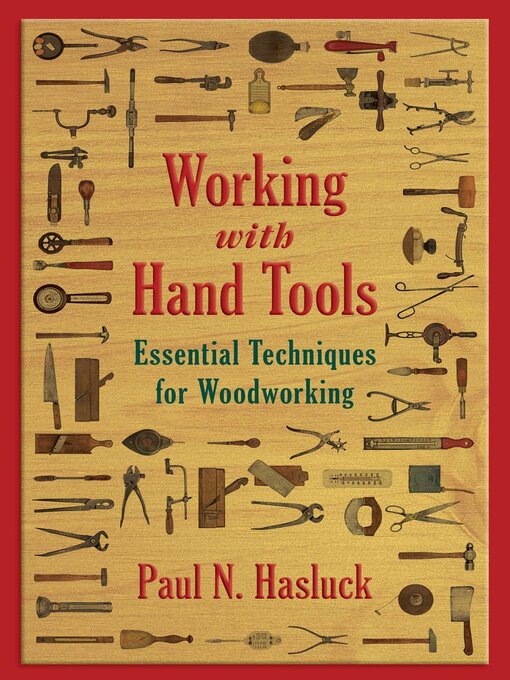 Book jacket for Working with hand tools